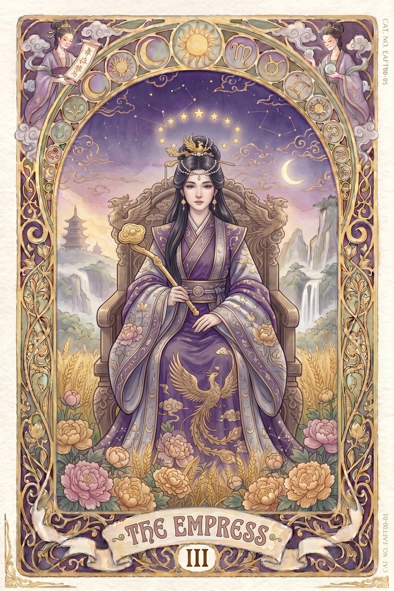 塔罗女皇牌图 - The Empress